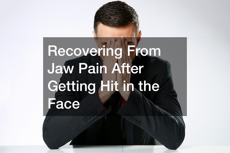 Recovering From Jaw Pain After Getting Hit in the Face